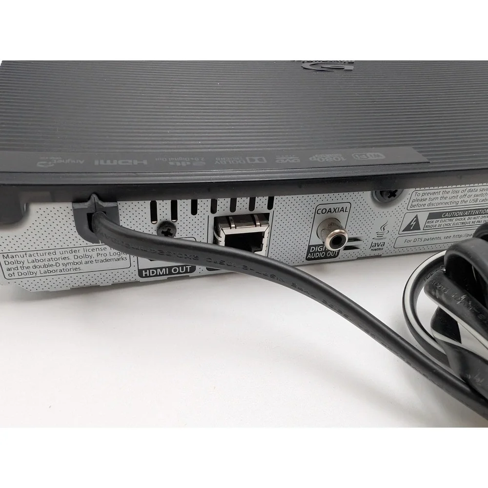 Samsung BD-Jm51 Curved Blu-Ray Player‎ No Remote TESTED